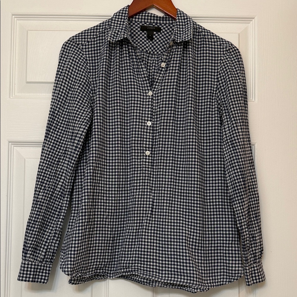 J. Crew Gingham Shirt